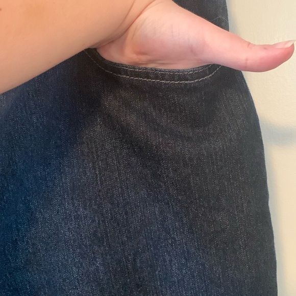 Gloria Vanderbilt Dark Blue Tapered Leg Amanda Jeans Size 18 - Picture 4 of 11